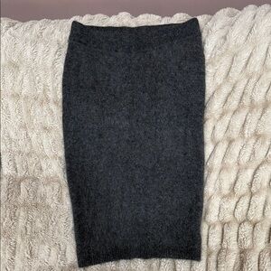 Elegant INTERMIX Gray Women's Skirt - Medium